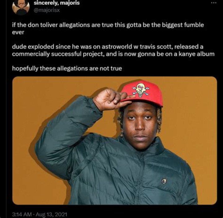 Don Toliver Sexual Assault Allegations